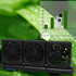 Aquarium Chiller, Fish Tank Cooling Fan System for Salt Fresh Water, 2 Variable Speed, Adjustable (1-Fan)