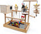 kathson Bird Playground,Parrot Play Stand,Parakeet Play Gym with Breeding Box and Food