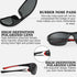 TOODOO 4 Pairs Men Polarized Sunglasses with UV Protection for Driving Sports Outdoor Activities