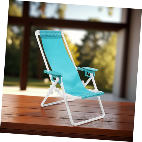 VILLCASE Beach Chair Lightweight Portable Lounge Chair for Outdoor Use Durable Plastic Design for Relaxing Beach Picnic
