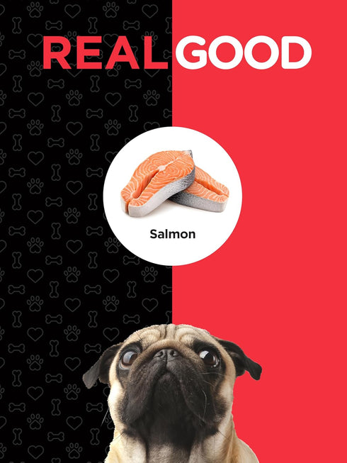 Horbaach Salmon Oil for Dogs 64 fl oz with Pump - Supports Healthy Skin and Coat, Omega 3