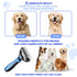 Undercoat Rake for Dogs & Cats, Dematting Comb with Double-Sided Stainless Steel Teeth for Detangling & Deshedding