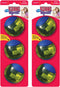 KONG Squeezz Action Ball Dog Toy Durable Bouncy Ball with Built-in Squeaker