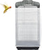 ASOCEA Large Bird Cage Cover, Adjustable Soft Nylon Mesh Seed Catcher Skirt Guard for Parrot Parakeet Macaw (White,
