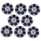 8pcs Thermometer Bath Adhesive Sticker for Water Temperature LCD Gauge Bath Thermometer
