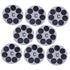 8pcs Thermometer Bath Adhesive Sticker for Water Temperature LCD Gauge Bath Thermometer