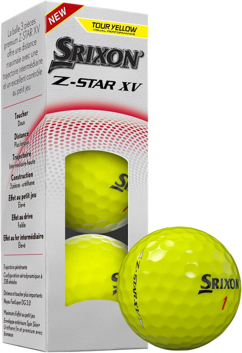 Srixon Z-Star XV Premium Golf Balls - Unmatched Performance