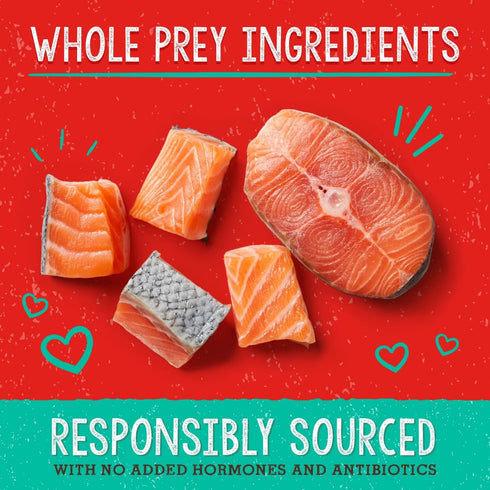Stella & Chewy's Freeze Dried Raw Savory Salmon & Cod Meal Mixer, Dog Food Topper for Small & Large Breeds, 3.5 oz