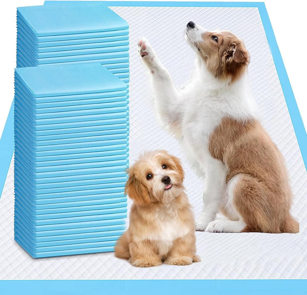 XXXL Puppy Pee Pads 31"x47" 40 Count, Extra Large Leak-Proof Super Absorbent Disposable Potty Pads for Dogs, Cats,