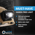 LED Tactical Helmet NVG Shroud Mounted Light