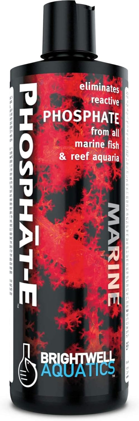 Brightwell Aquatics Phosphat-E Liquid Phosphate Remover, 4.2 fl oz for Marine Fish Aquariums