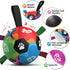 (8 Inch) QDAN Dog Toys for Large Dogs, Durable Dog Balls for Aggressive Chewers, Indestructible Outdoor Herding Ball