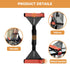 FXW Easy-Carry Straps for 8-Panel Dog Playpen, Designed for RV Trips, Orange