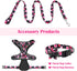 5 ft Black Dog Leash for Medium Breed Dogs, Girl