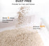 FUKUMARU Natural Unscented Tofu Cat Litter, Dust Free, Flushable, Quick Clumping, 18 LBS (3 Packs)