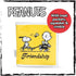 Interactive Crinkle Friendship Comic Book Toy with Squeakers and Treat Pockets, Snuffle Mat Dog Toy