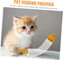 5sets Mipcase Glass Pet Feeder Nipple for Newborn Puppies Kittens Kitten Feeding Tube Safe Odorless Pet Feeding