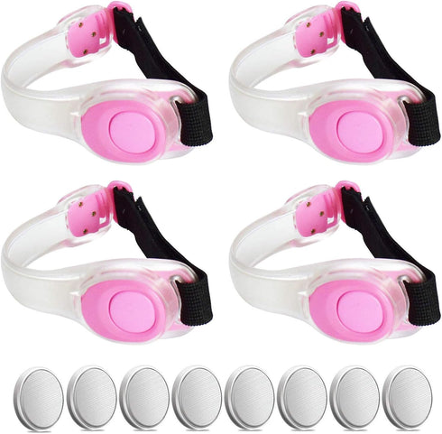 Premium LED Light Up Armband, Reflective Adjustable Silicone Running Belt for Outdoor Sports