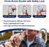 Tie Out Cable for Dogs Up to 300lbs, 100ft Extra Strong Tether, 1000lbs Break Strength, Dog Run Cable for Yard Garden