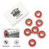 Premium 20Pcs 608rs Skateboard Bearings, Longboard Bearings (8x22x7mm) for Double Rubber Sealed Deep Groove