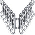 12 Pieces Double Ended Bolt Snaps Hook | Zinc Alloy Double Trigger Clips for Pet Accessories, 3.5 Inch