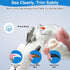 2-in-1 Trimmer 3 Dog Nail Clippers and Grinder, Electric Dog Nail for Large Medium Small Dogs & Cats with Speeds, USB