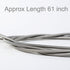 SLSON Aquarium Filter Brush - Flexible Double Ended Bristles, Stainless Steel Long Tube Cleaning Brush for Fish Tank