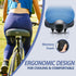 YLG Wide Bike Seat, Comfortable Electric Bike Saddle Cushion with Storage, Durable Leather, Universal Fit