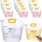 Tessco for you 12 Pack 1.3 Gallon Collapsible Water Storage Bag Water