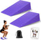 Folaps Squat Wedge Block with Guide for Heel Elevated Squat Weightlifting Slant