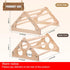 2 Pieces Chicken Perch Hens Handmade Perch Stand Toy Chicken Wood Stand Chicken Toy Wooden Roosting Jungle Chick Gym