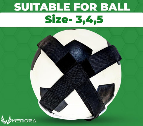 Solo Soccer Volleyball Rugby Football Trainer Belt - Kick Throw Practice Training for Kids, Youth, and Adults with
