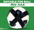 Solo Soccer Volleyball Rugby Football Trainer Belt - Kick Throw Practice Training for Kids, Youth, and Adults with