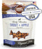 All Natural Dog Treats, Trout & Apple, Soft, Grain Free, Human-Grade, 5oz Bag for Dogs & Puppies