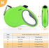 Fida Retractable Dog Leash, 16ft Heavy Duty for Medium Dogs or Cats up to 44 lbs, Tangle Free with One-Hand Brake