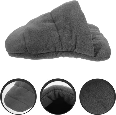 POPETPOP Pet Cave Bed for Small Animals, Cotton Padded, Suitable for Rabbit, Dog, Cat, Guinea Pig, 1.0"L x 1.0"W x