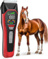 Horse Clippers Low Noise Rechargeble Horse Trimmer Kit, Pet Shaver for Heavy