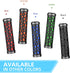 ROCKBROS Double Lock-on Bike Handlebar Grips - Non-Slip Bicycle Grips for MTB, BMX, Scooters