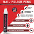 Warren London Pawdicure Dog Nail Polish Pens - Made in USA, Quick Dry, Neon Pink, 13 Colors