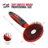 Tuff Pupper Round Bristle Soft Brush for Dogs and Cats | Gentle Grooming Tool for Short or Long Hair | Soft Pin for