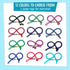Just Jump It 8' Foot Jump Rope 2 Pack - Active Outdoor Youth Fitness Exercising Equipment for Kids