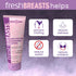 Set 3.4oz .07oz (15 pack) FRESH BREASTS - Anti Chafing Deodorant Lotion to Powder for Women, + On-The-Go Travel Size