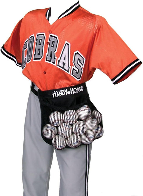 Handy Hopper, Stores Balls Easily, Fits Around Any Waist, 36 Tennis Ball Capacity