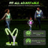 LED Reflective Running Vest, 3rd Generation High Visibility Rechargeable Vest for Night Running Cycling