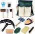 DigNew 13-Piece Horse Grooming kit for Daily Care,Complete Horse Supplies Set with Wood