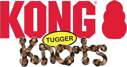 KONG Tugger Knots Frog for Medium and Large Dogs