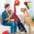 Furry Fellow Snuffle Ball Interactive Dog Toy - Hidden Treats for Slow Food Training and Playtime