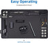 Pistol Gun Cleaning Mat, Premium Gun Cleaning Pad Magnetic with Organizer Parts Tray, Anti-Slip Rubberized Pistol Gun Mat, Protective Workbench Mat for Pistol Cleaning (16.5"x 10.43")