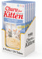 INABA Churu for Kittens, Creamy, Pure Lickable Cat Treats with DHA, EPA,