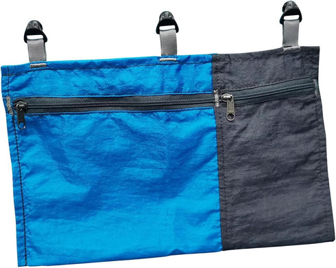 Hammock Organizer Bag, Portable Storage Container for Camping, Climbing, Hiking Outdoor Sports, Blue